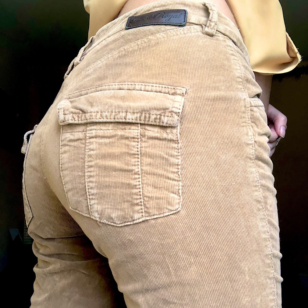 low rise corduroy pants ✨